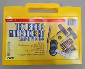 Victor 077231001267 V126 Tire Repair And Maintenance Kit With Carrying Case #2