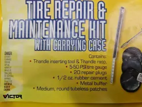 Victor 077231001267 V126 Tire Repair And Maintenance Kit With Carrying Case #3
