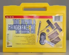 Victor 077231001267 V126 Tire Repair And Maintenance Kit With Carrying Case