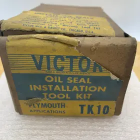 Tk10 Victor Nos Wheel Oil Seal Installation Kit 1950s Plymouth Chrysler Dodge
