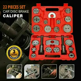 Sp-yhc-cj-8211-1 Vland 22pcs Disc Brake Caliper Tool Set Wind Back Kit Adapter #0-10 Sets