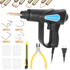 Gpct3939 Welder Repair Kit New 70w Plastic With Hot Stapler And 200 Staples For Car Bumper #3