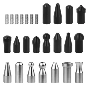 Whdz 611830736726 Paintless Dent Repair Tools Removal Tip Stainless Steel And Rubber Awl Heads