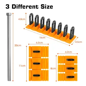 Whdz 611830736733 Paintless Dent Repair Tool Heavy Duty Auto Body Puller Kit Glue T #2