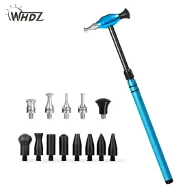 Cllpdrzh026 Whdz 14 Pcs Car Dent Repair Hammer Kits Paintless Tools Heads Auto Removal Blue