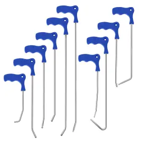 Cllpdrzh05 Whdz Paintless Repair Kit Car Body Dent Removal Tools Rods Set Hail Damage 10pcs