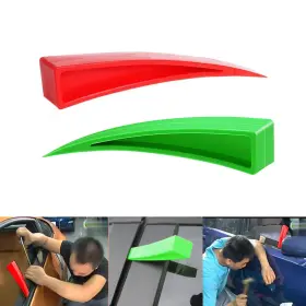 Dp12cm3s00-1 Whdz Car Window Guard Felt Curve Wedge Clapboard Tools Paintless Dent Red Green