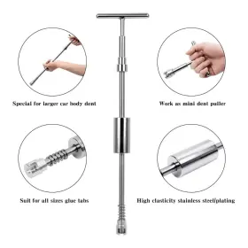 Dp20058g000 Whdz T Bar Auto Hail Tool Car Body Dent Repair Slide Hammer Puller Kit