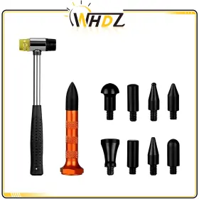 Tp5503gn005 Whdz 9pcs Metal Head Auto Kits Car Paintless Dent Repair Hammer Tools