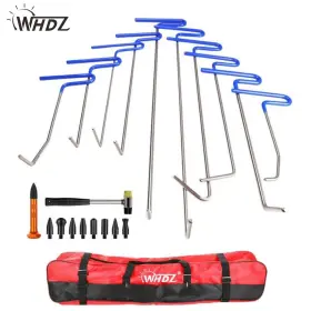 Tp6214gg001 Whdz 10pcs Puller Rods Dent Paintless Repair Tools Car Removal Body Push Kits