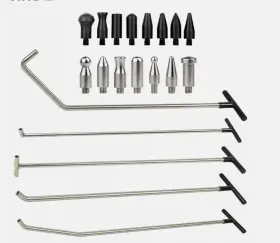 Tp7106sg000 Whdz 5 Pcs Car Dent Repair Kits Paintless Puller Rods Removal Tools Auto Body