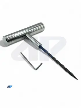 Tp-09 White Knight Tp-06/tp-09 Solid T-handle Tire Plug Insertion Repair Tool Set Steel Split Eye Needle /probe #3