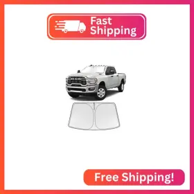 Wta112 Wodsta Foldable Sun Shade Full Coverage Windshield Sunshade Compatible With Dodg