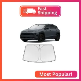 Wta138 Wodsta Foldable Sun Shade Full Coverage Windshield Sunshade Compatible With Hyun
