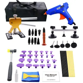 Cs-pdr01 Wupp Paintless Car Dent Repair Tools Auto Body Removal Kit Puller Set Fo