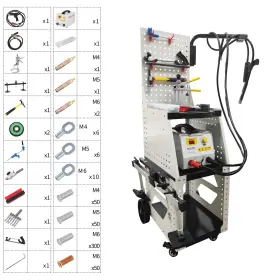 033380 Wydddary Aluminum Dent Pulling Machine Car Auto Repair With Tool Vehicle 220v M3-m6