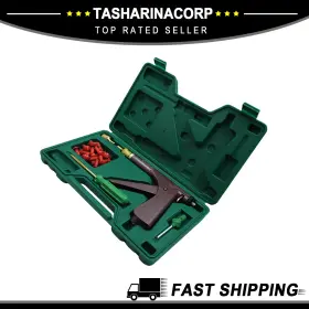 X Autohaux 601968524920 Automotive Tire Plugger Tubeless Wheel Vacuum Repair Tool Kit Without Glue