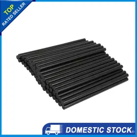 X Autohaux 683867162472 Universal 7mm 150mm Black Paintless Dent Repair Hot Melt Glue Stick Pack Of 50