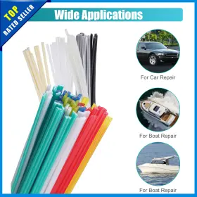X Autohaux 726215303674 Universal Plastic Welding Kit Includes Rods Mesh Foil Tape Pack Of 1 #2