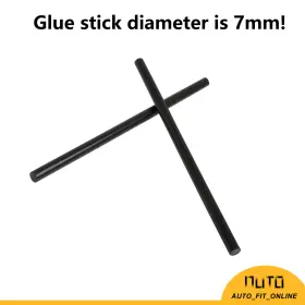 X Autohaux 726215601787 Twenty 7x150mm Black Paintless Dent Repair Hot Melt Glue Stick Universal For Car #3