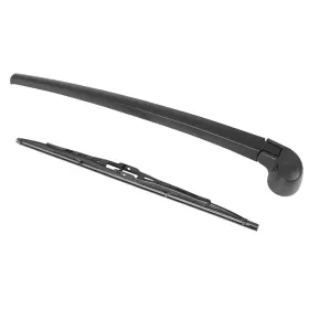 X Autohaux A19123100ux0553 Rear Window Windshield Wiper Blade Arm Set 46 10 5 Cm Black