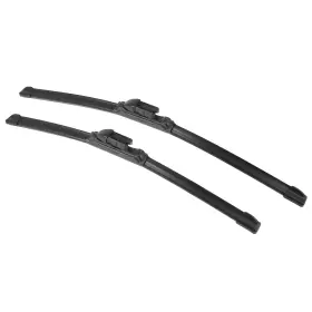X Autohaux A23122200ux0537 1 Pair 22 Inch 19 Front Windshield Wiper Blade For Black
