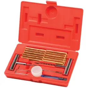 12-356 X-tra Seal Commercial Tire Rer Kit With 4 Inch String Inserts Chrome H For Pai