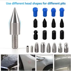 Cllpdrzh002 Xsjnfdc 25pcs Car Dent Repair Hammer Kits Paintless Tools Heads Auto Body Removal #2
