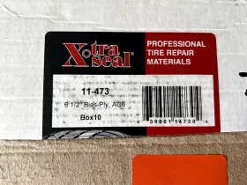11-453 Xtra Seal 4-3/8 Inch Square Bias Tire Repair Patch 2ply Box Of 10 #2