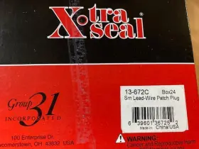 13-672c Xtra Seal Lead Wire Patch/plug Combo - Box Of 24