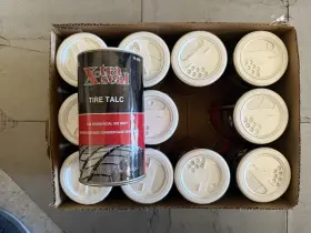 14-550 Xtra Seal Shaker Can Tire Talc - 1 Lb 12 Pcs