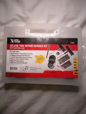 15-050 Xtraseal Xtra Seal Deluxe Tire Repair Service Kit With Carrying Case New Unopened