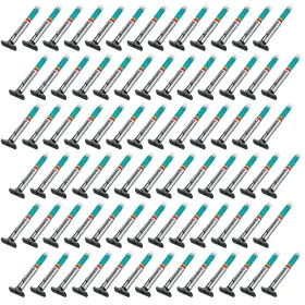 Xil-xuhal-1975 Xuhal 80 Packs Tyre Tread Depth Gauge Color Coded Tire Tool