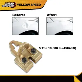 04crp0002agd Yellowspeed 2 Way 5 Ton Frame Single Rack Clamp Repair Dent Puller Body Kit Heavy Duty #3