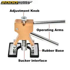 A-04crp0001ayl Ylwspeed2000 Car Paintless Dent Repair Puller Remover Lifter Dint Hail Damage 18 Tab Tool #2