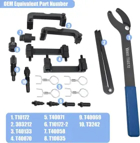 Zsgj-25-01 Yuesstloo Engine Camshaft Locking Timing Tool Kit Compatible Product