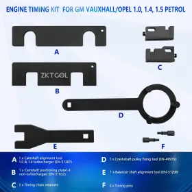En-51632  Zktool Zk013 En-51367 En-51298 Engine Camshaft Locking Alignment Product