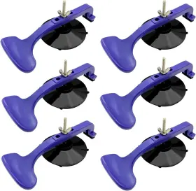Zk455 Zktool 6pc Suction Cup Clamp Car Convertible Glass Windshield Repair Kit