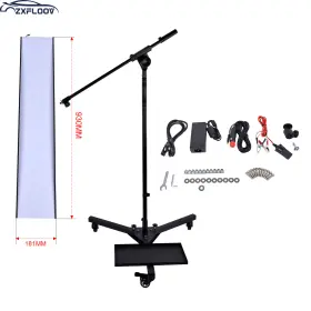 Dfgh66 Zxfloov Adjustable Paintless Dent Removal Led Light - Professional Quality Repair Tool