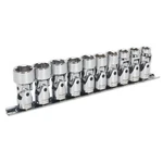 Sealey AK2710 Universal Joint Socket Set 3/8SQ 6PT Walldrive 10PC Metric. Fixed Price $78.41.