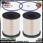 2X Fuel Filter 13539108 For Chevy Cruze Tahoe Silverado Gmc Sierra Yukon TP1015. Fixed Price $15.95.