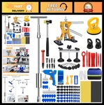 Sigoobal Paintless Dent Removal Kit With Lifter, Bridge Puller, Slide Hammer. Fixed Price $104.99.