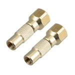 Autohaux 2PCS Car Tire Chuck Screw Adapter 1.77"X0.67"X0.63", Gold Tone. Fixed Price $16.99.