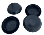 4 Genuine New Caplugs Brand Flexible 1-1/8" Black Plastic Hole BPF-1 1/8-6. Fixed Price $6.95.