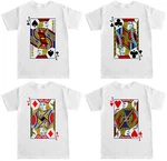 Of Spades Clubs Diamonds Hearts Blackjack Casino Poker Chips Cards Shirt. Fixed Price $14.99.