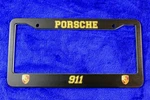 Metal Porsche 911 License Plate Frame Accessory Crests 964 930 991 992 996 997. Fixed Price $28.00.