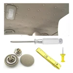 60PCS Car Roof Headliner Repair Rivets Retainer One Size, Beige Grey Grid. Fixed Price $11.95.