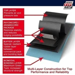 Rema Tip Top RAD-116 Radial Tire Repair Patch 4-3/32" 2-5/8" Ply Box Of 10. Fixed Price $52.91.