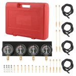 Motorcycle Engine Tuning Tool 4-CARB Synchronizer Kit With Universal Fittings. Fixed Price $86.52.