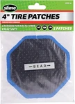 Slime 1029-A Tire Puncture Patch, Heavy Duty, Bias Ply, 4" Pack Of. Fixed Price $12.06.